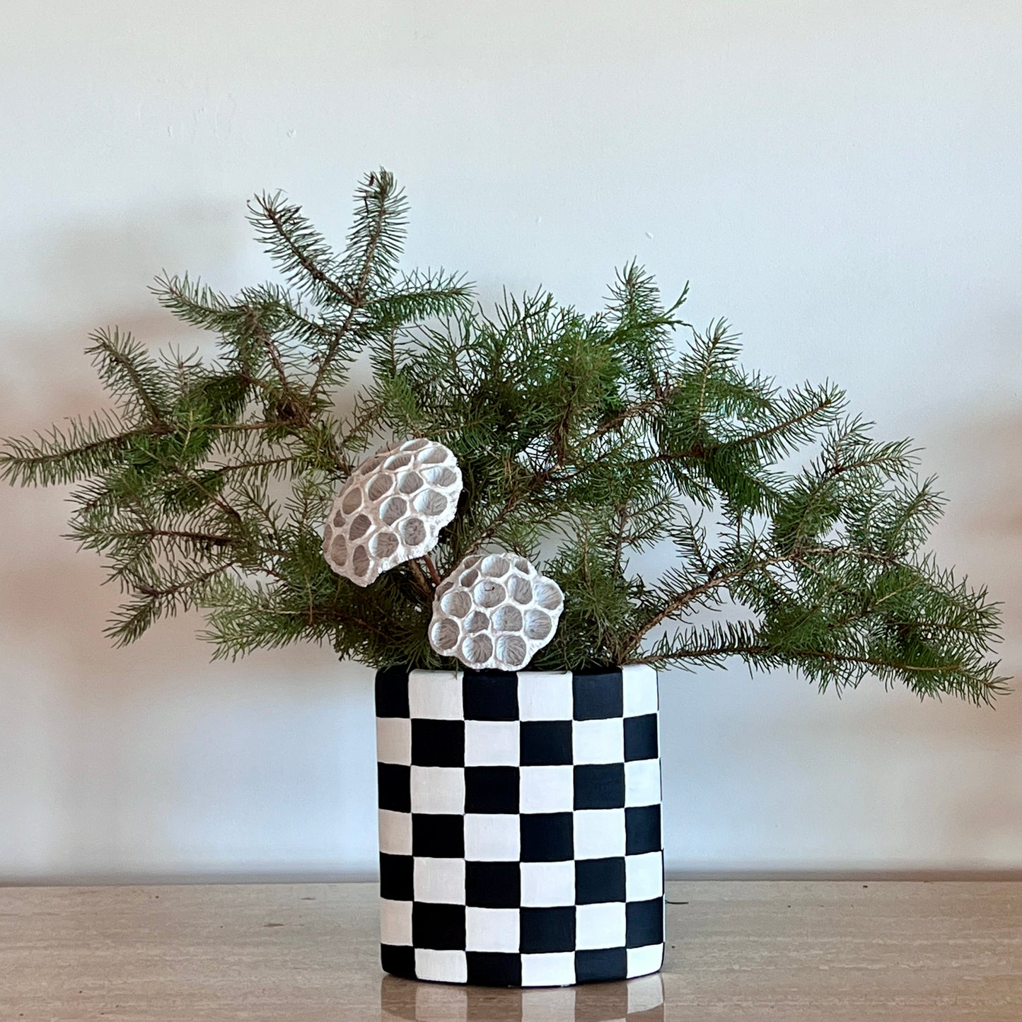 Checkered Vases