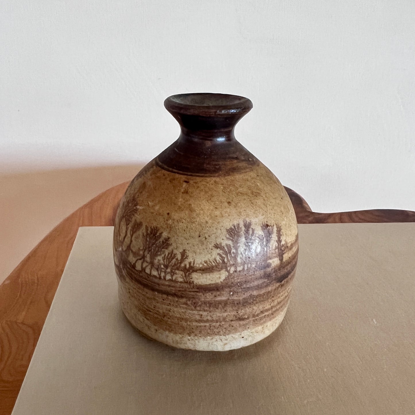 Antique Handarbeit Bud Vases