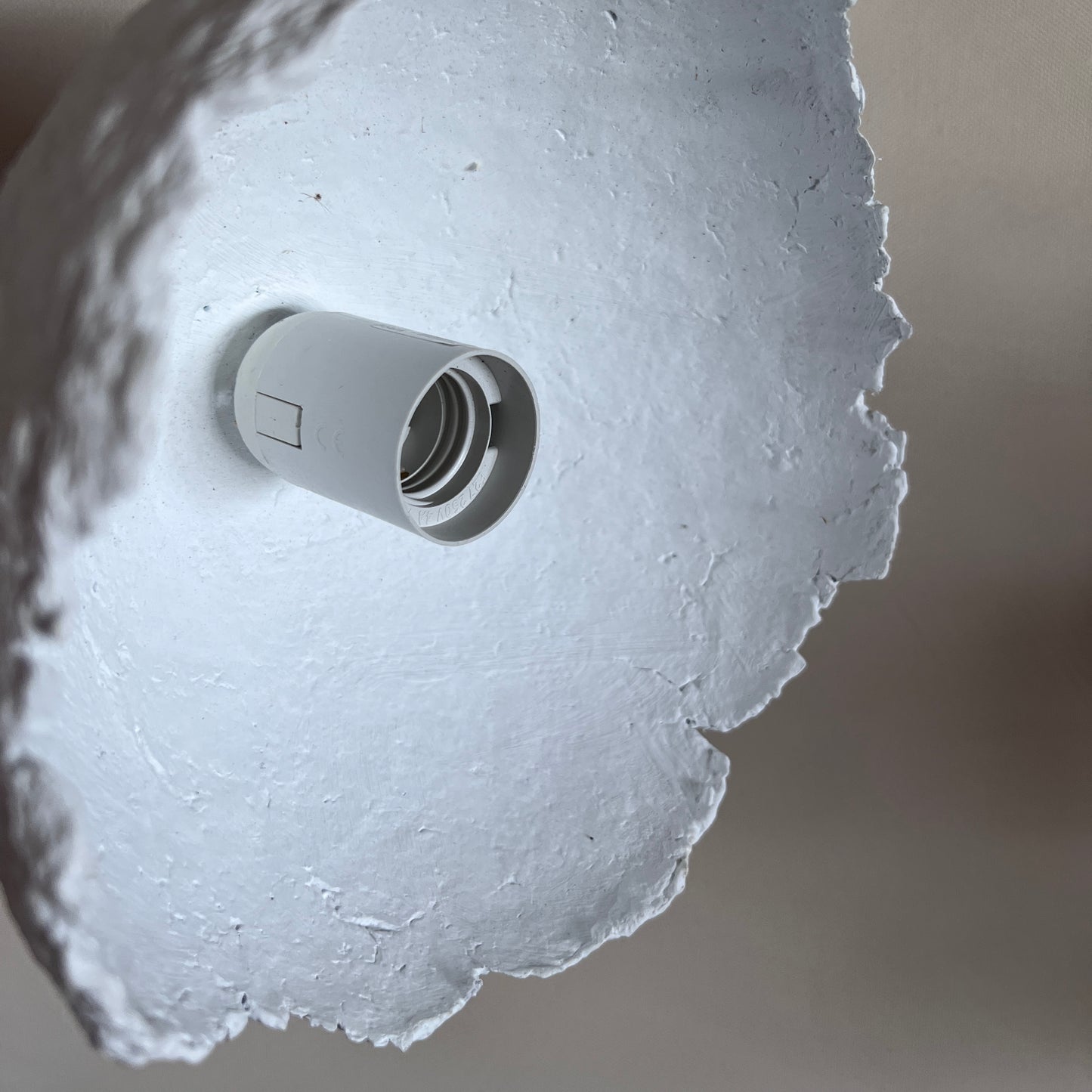 Paper Mache Pendant Light