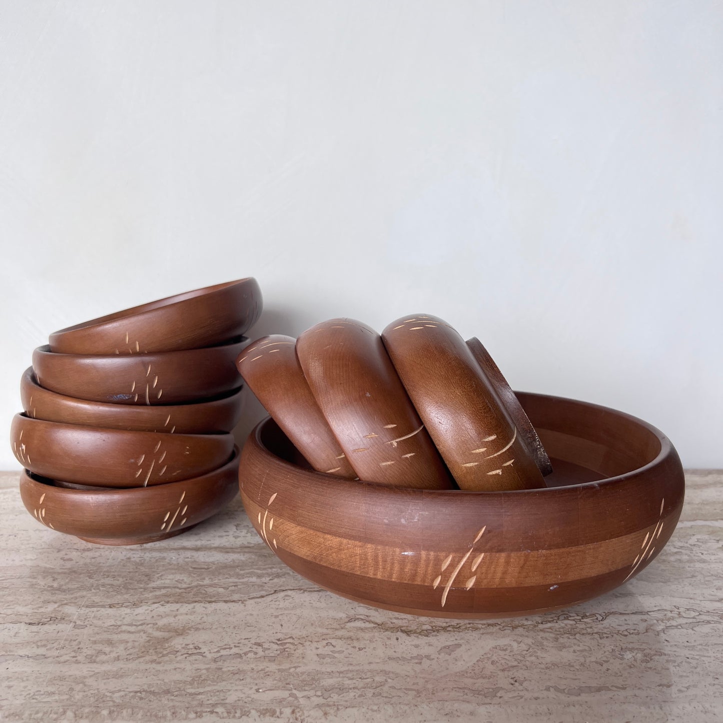 Teak Salad Bowl
