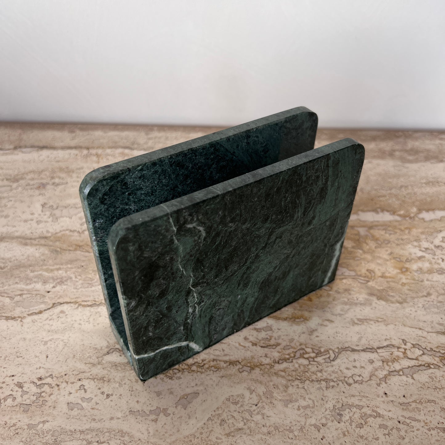 Emerald Marble Napkin Holder