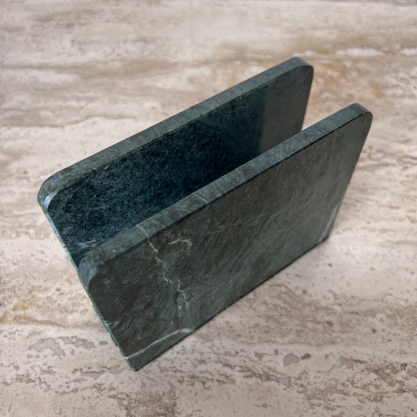 Emerald Marble Napkin Holder