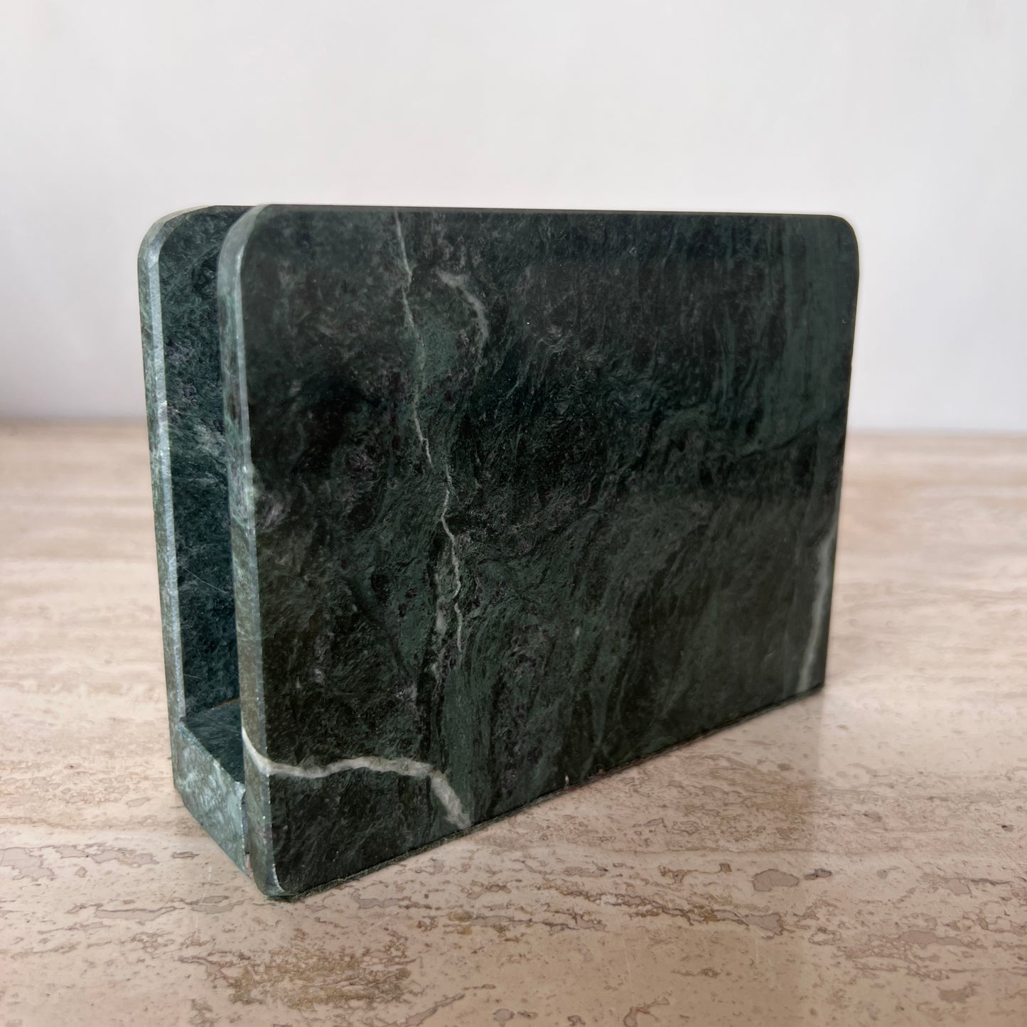 Emerald Marble Napkin Holder