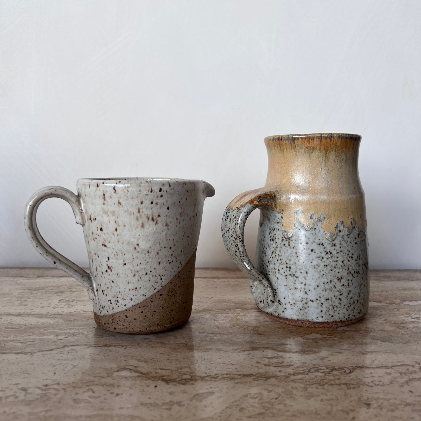 Speckled Potter Carafes