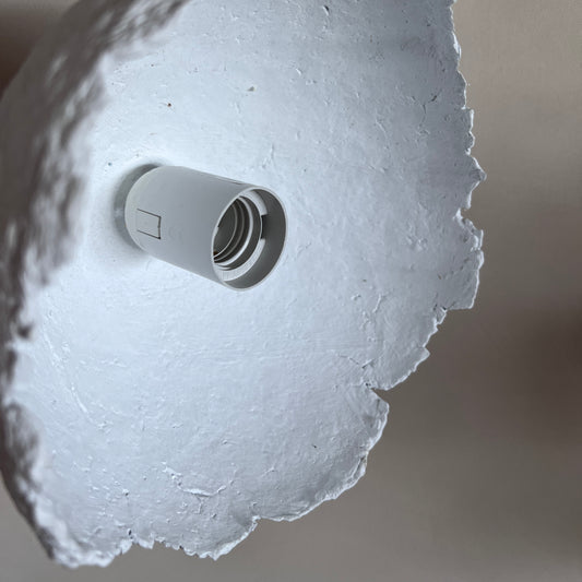 Paper Mache Pendant Light