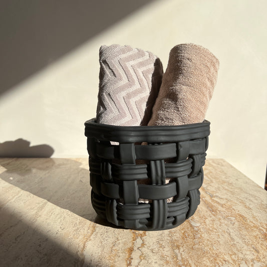 Ceramic Woven Basket