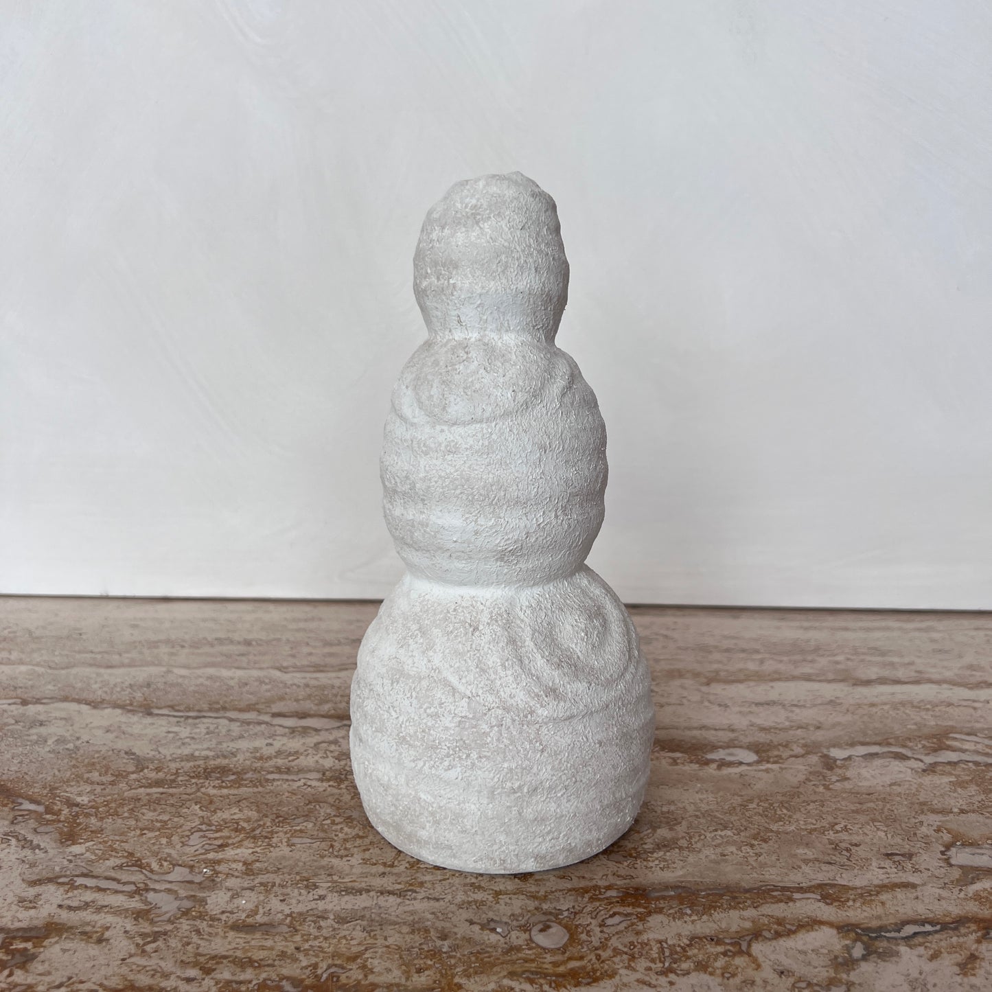 Abstract Snowman Vase