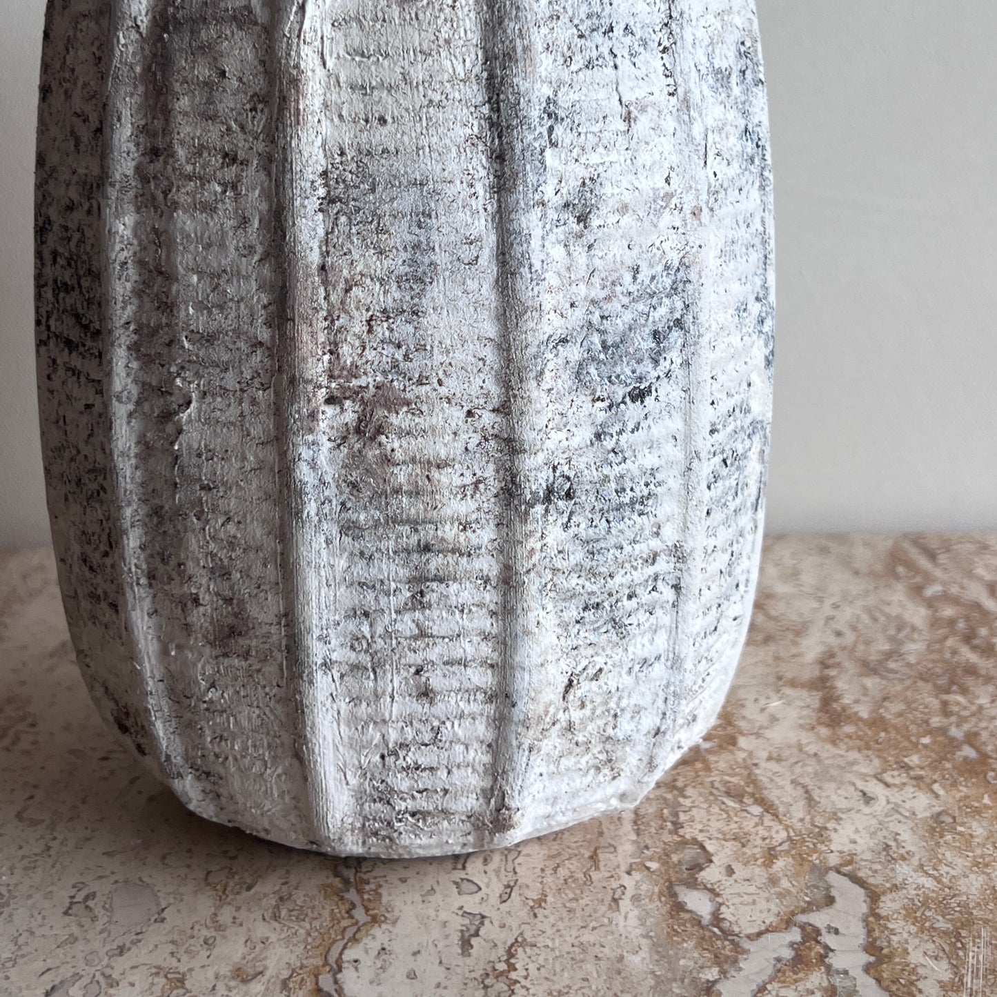 Textured Plaster Vase