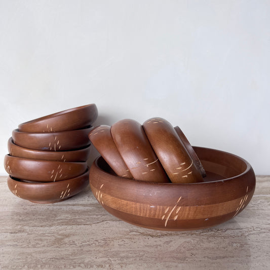 Teak Salad Bowl