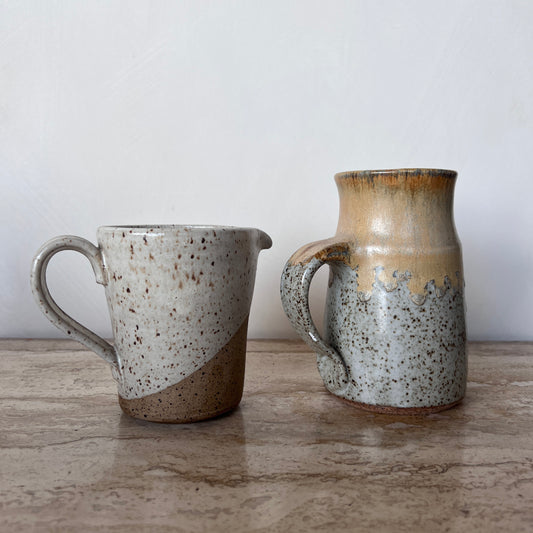 Speckled Potter Carafes