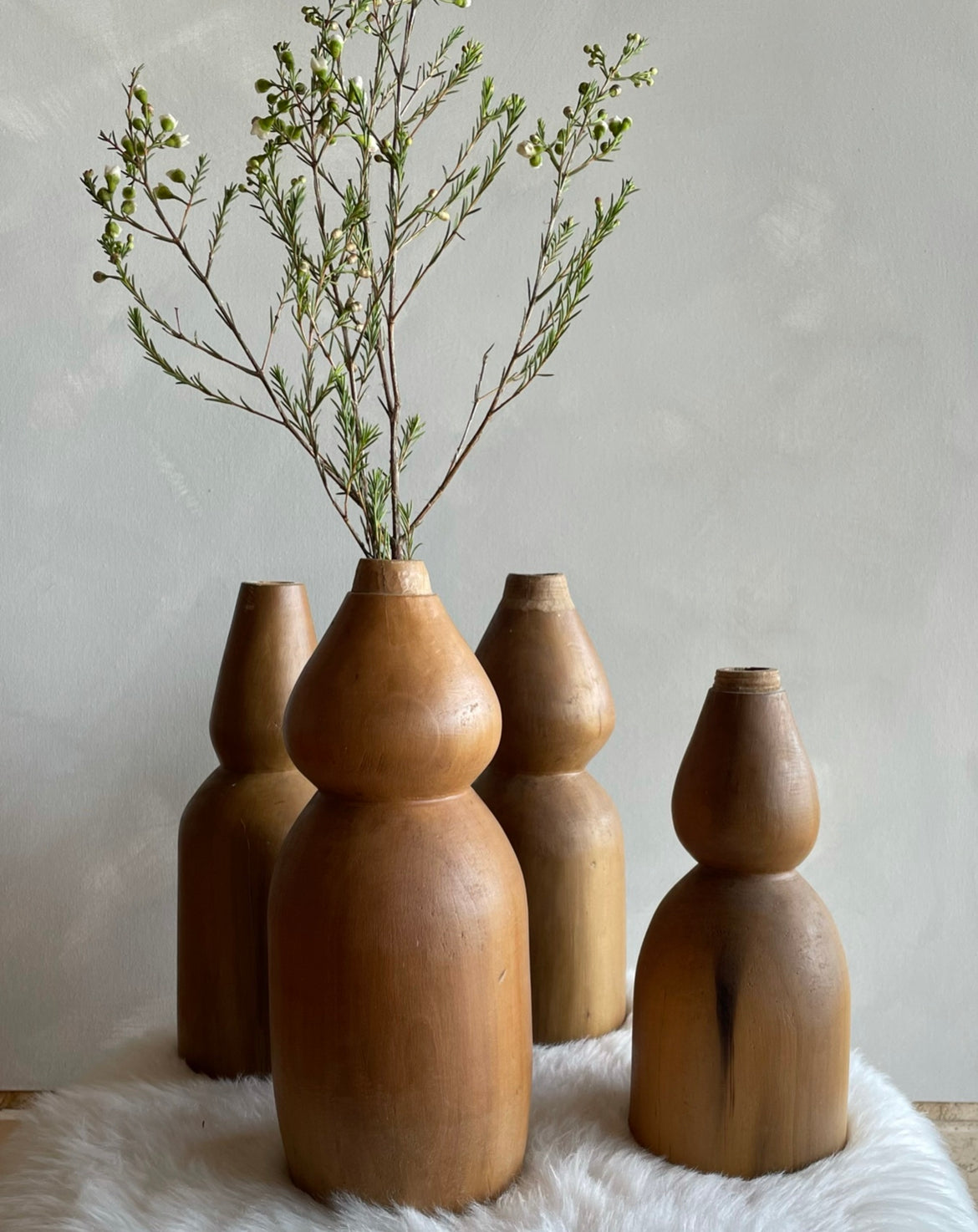 Nordic Wood Vase