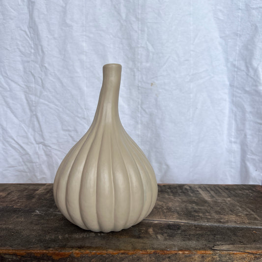 Ribbed Vase