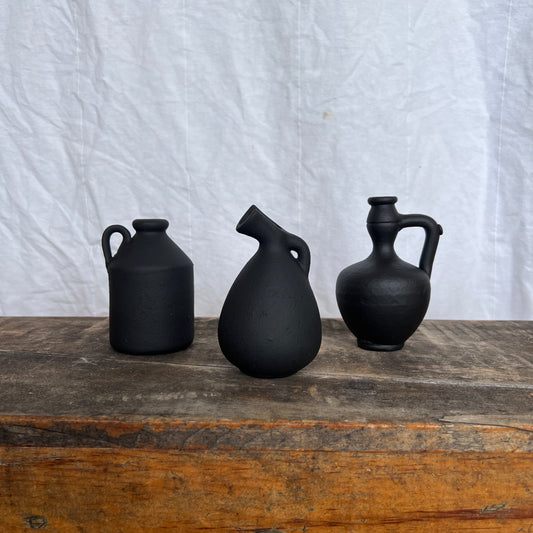Black Bud Vases
