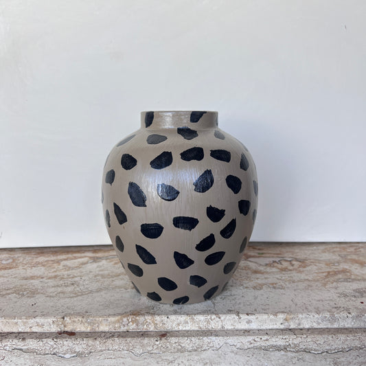 Leopard Vase