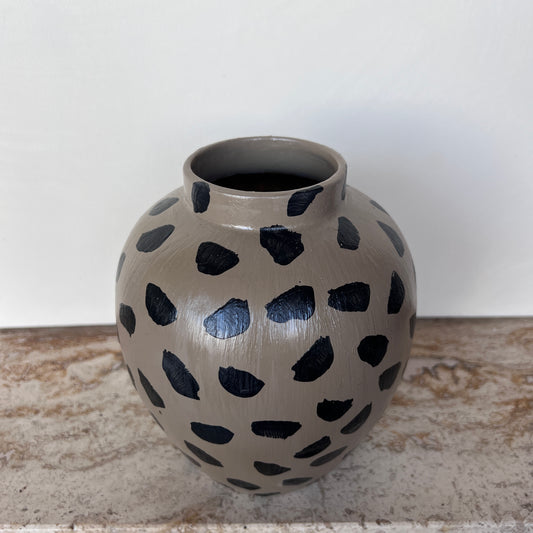 Leopard Vase